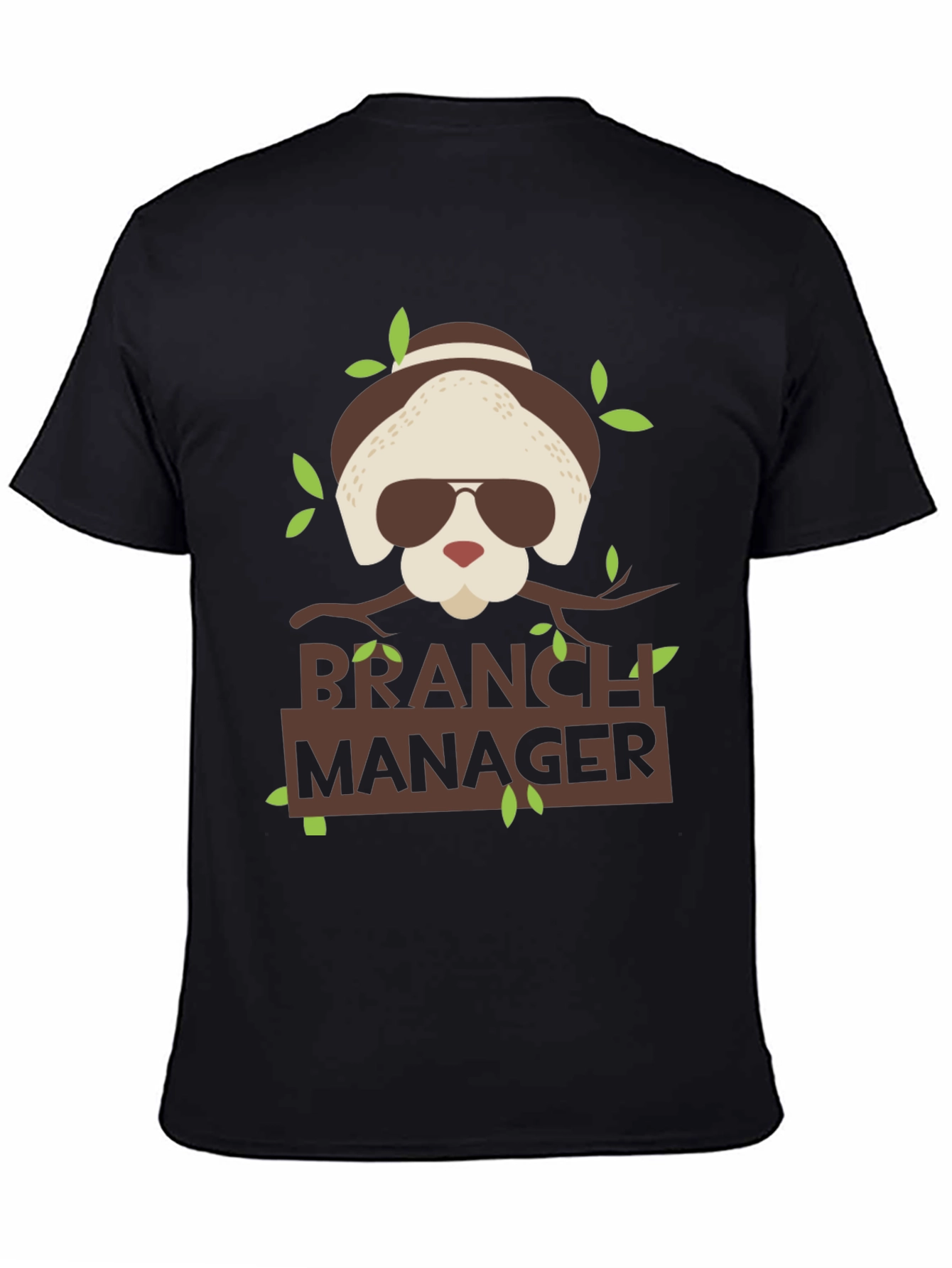 Black Branch Manager T-Shirt view 4