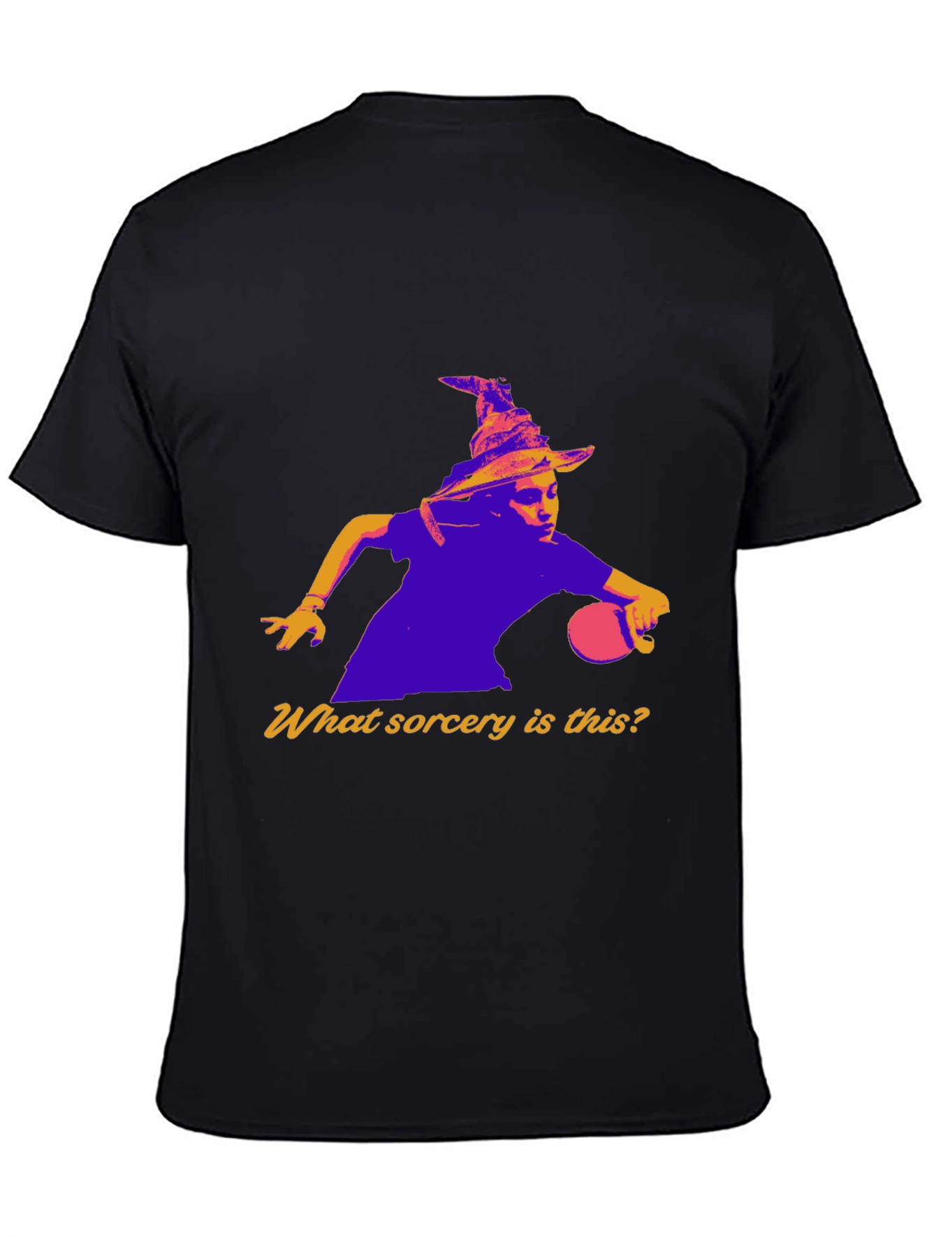 Black Wizardry T-Shirt: What Sorcery Is This? view 4