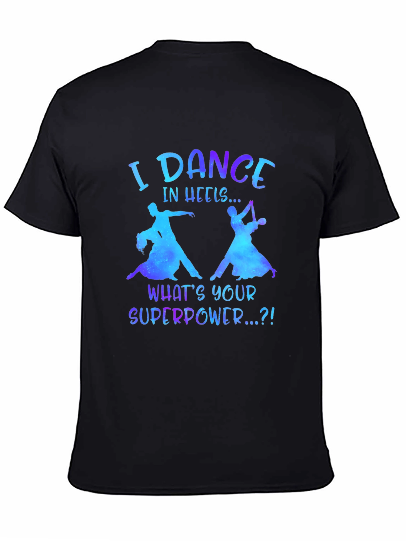 Black I Dance in Heels Graphic Tee view 4