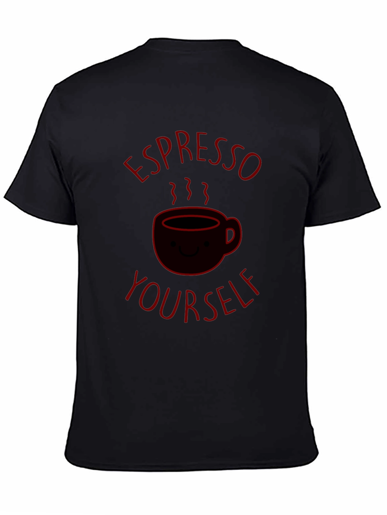 Black Espresso Yourself Graphic T-Shirt view 4