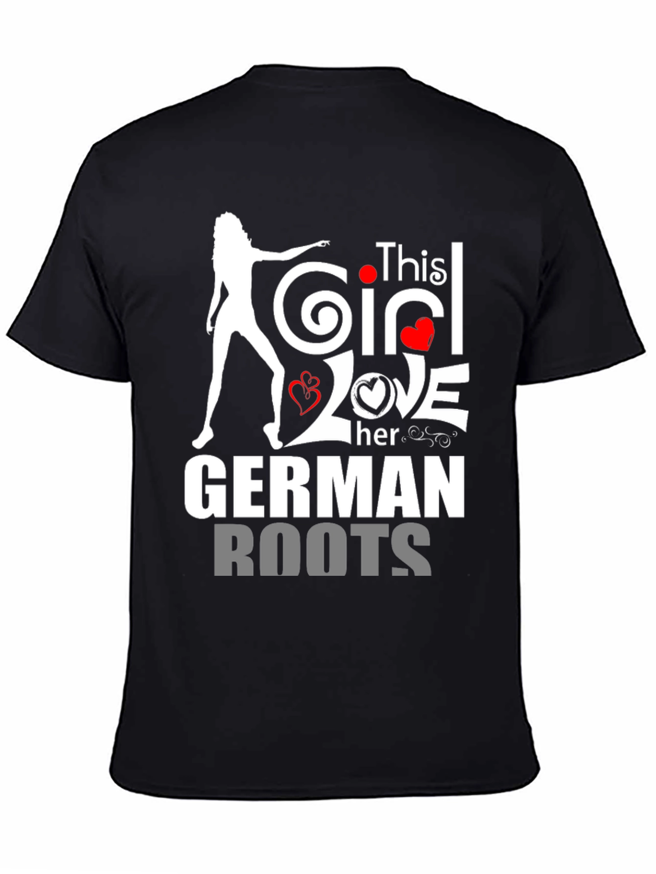German Roots Girl T-Shirt - Love My Heritage - 4