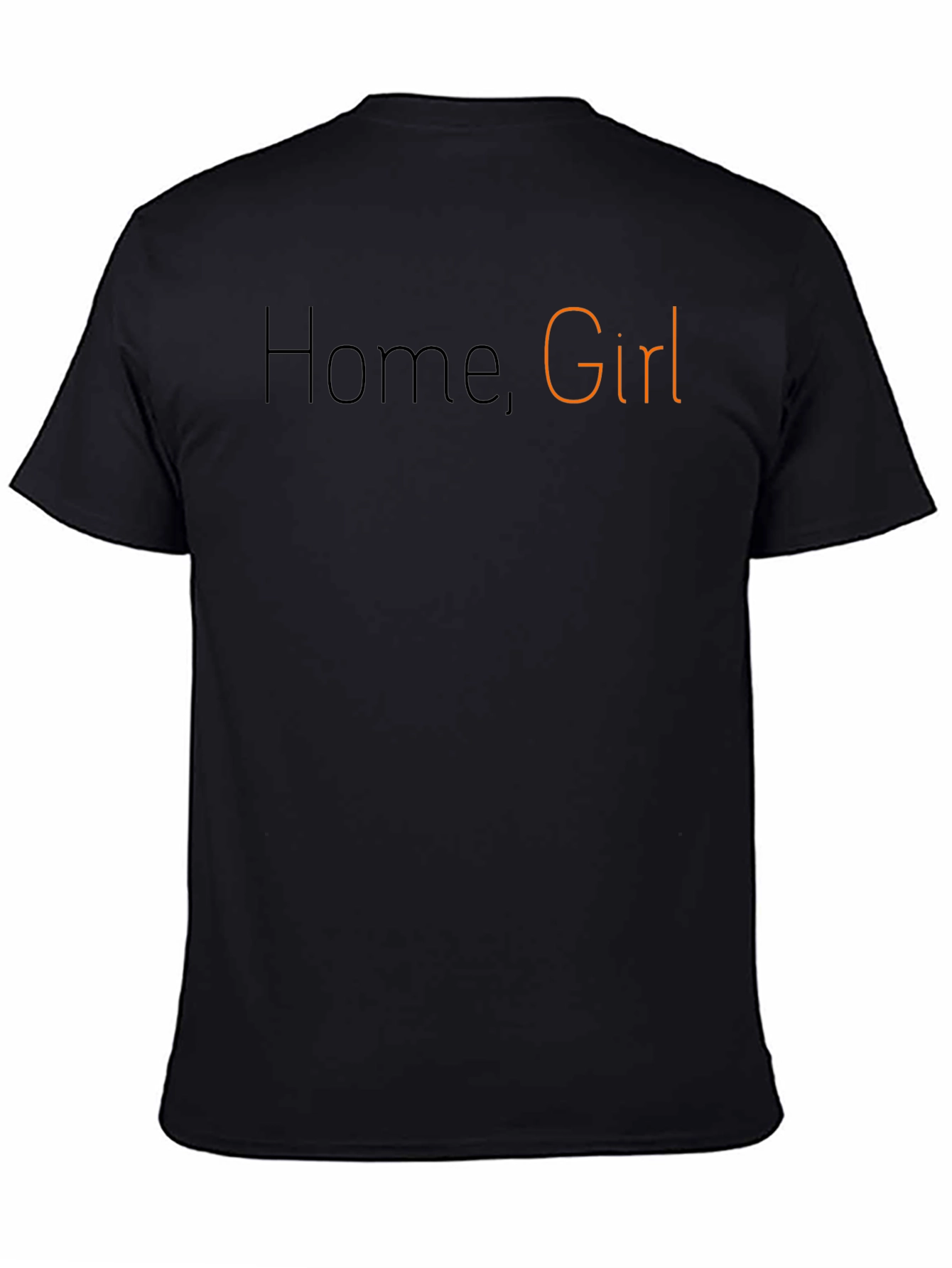 Black Home, Girl Graphic T-Shirt - Stylish Casual Wear view 4