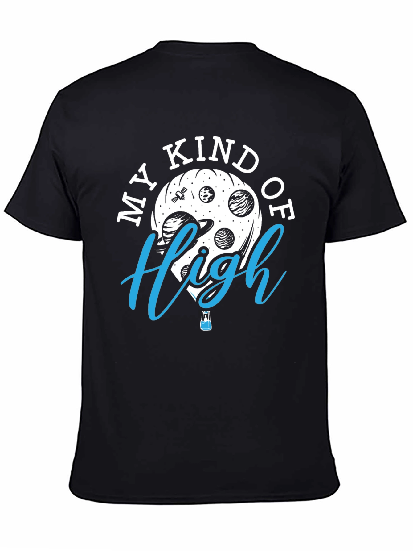 Black My Kind of High Graphic T-Shirt view 4