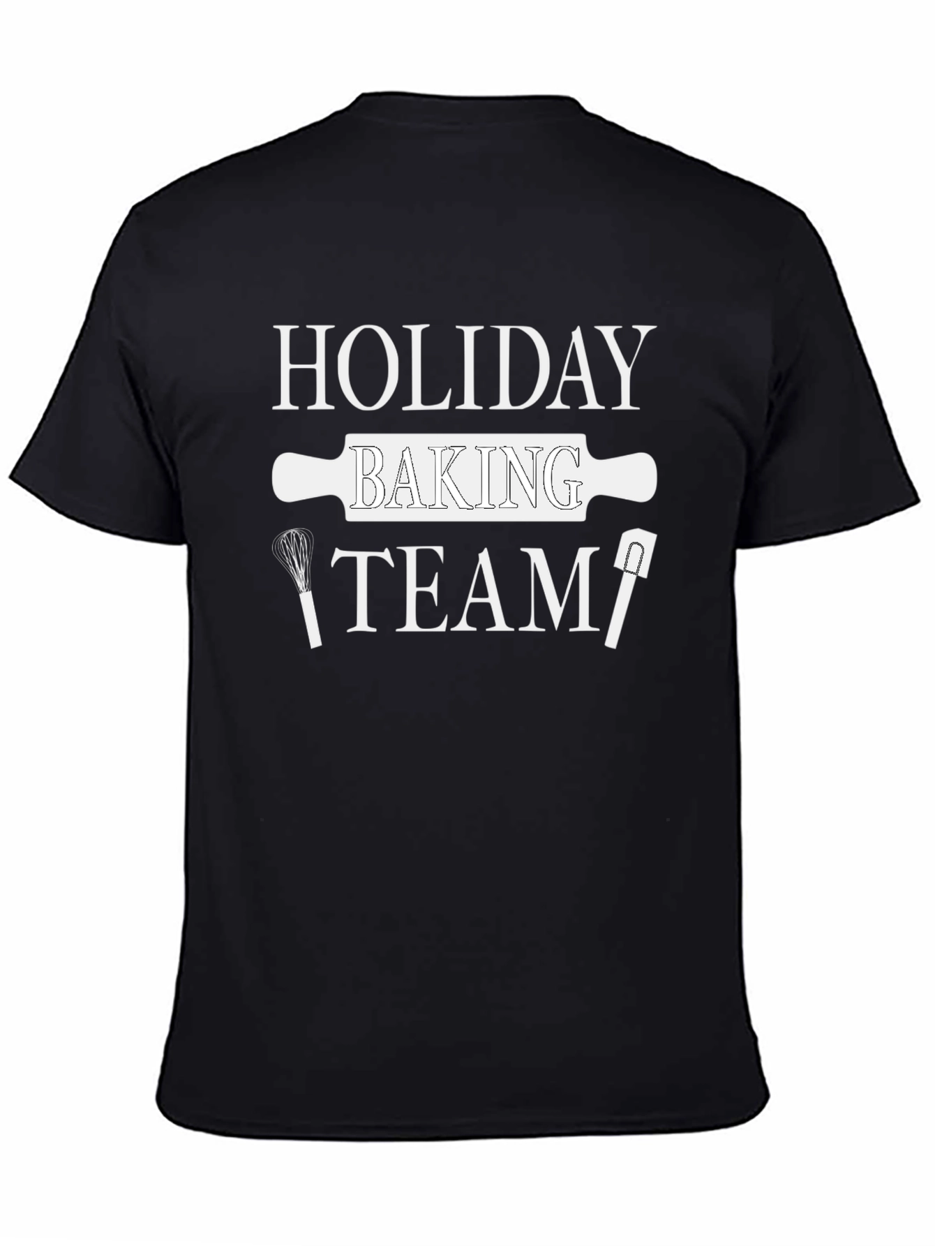 Holiday Baking Team T-Shirt - Festive Cook Apparel - 4