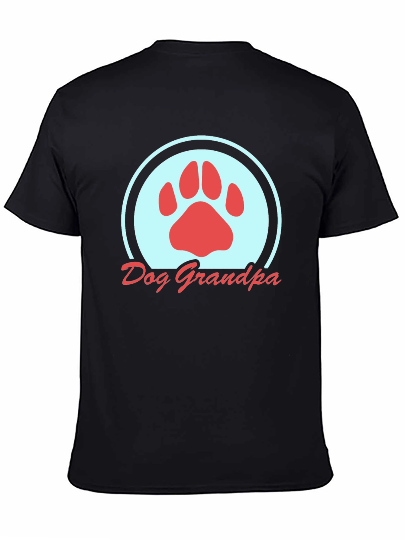 Dog Grandpa Graphic Tee - 4