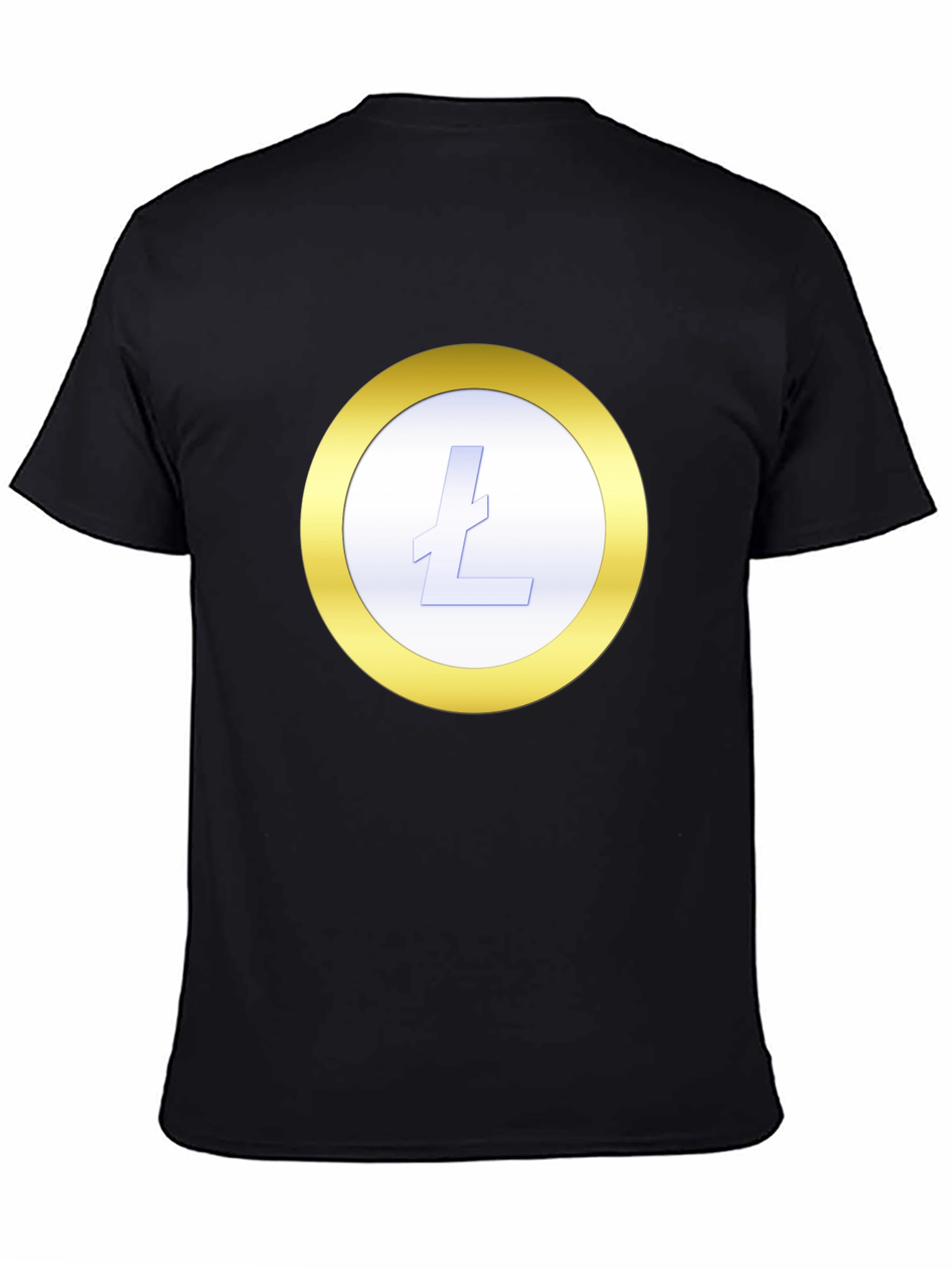 Litecoin Crypto T-Shirt - Black - 4