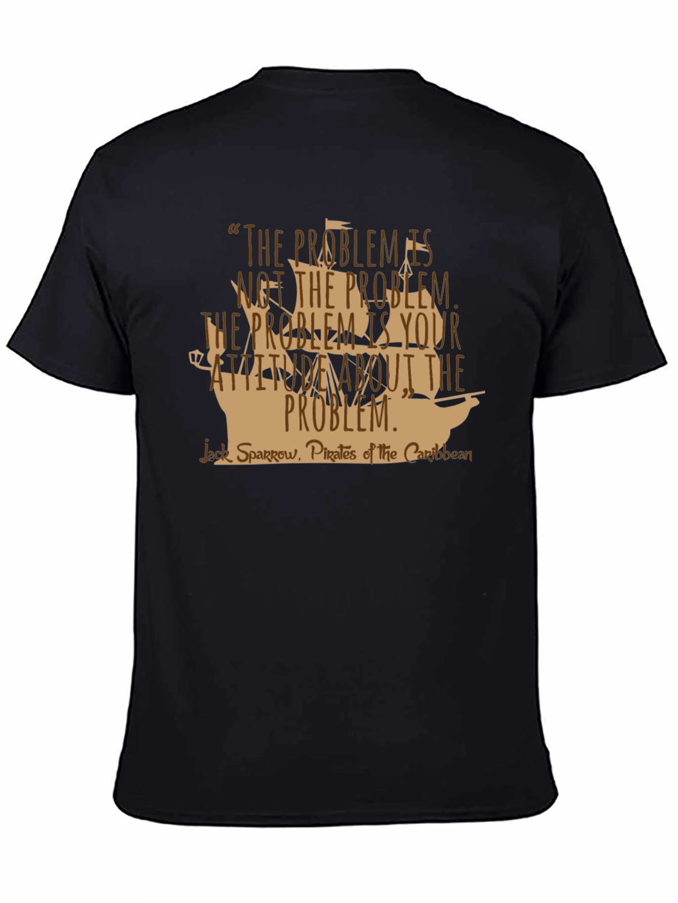 Black Jack Sparrow Problem T-Shirt view 4