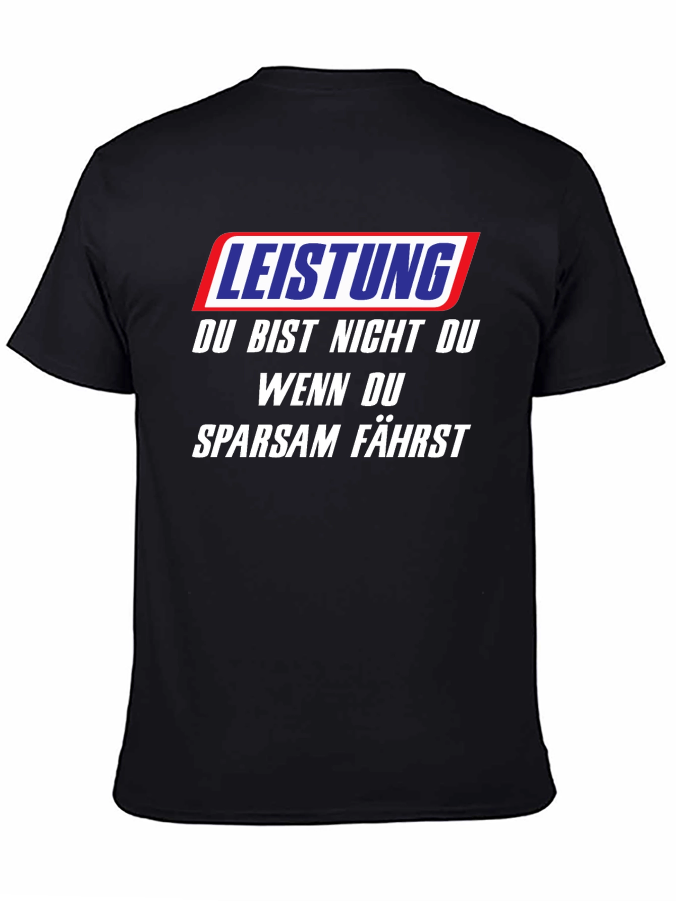 Black Leistung Funny German T-Shirt - "You're Not You" view 4
