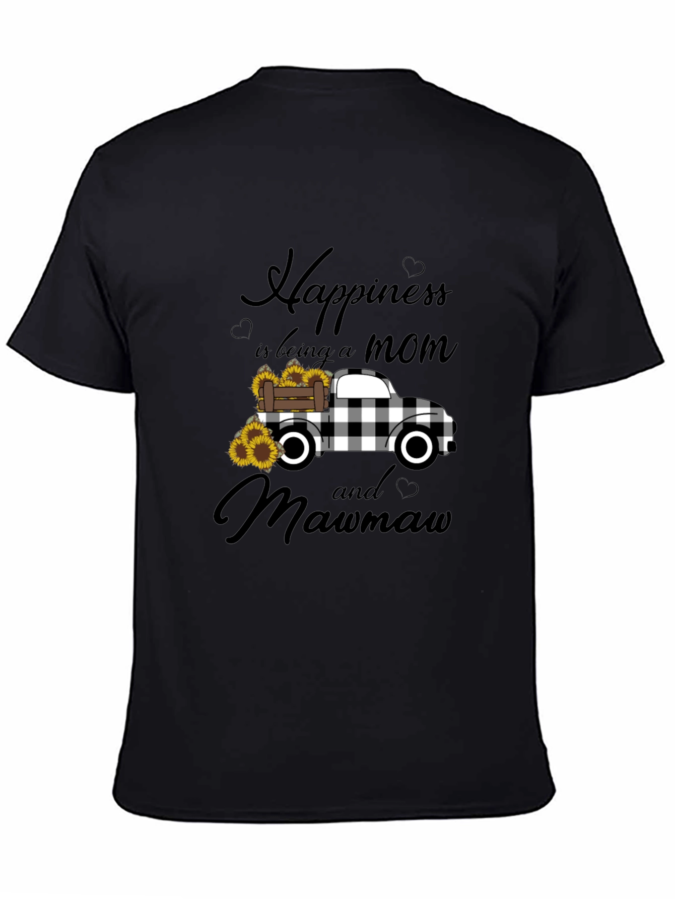 Happiness is Being a Mom and Mawmaw T-Shirt - 4