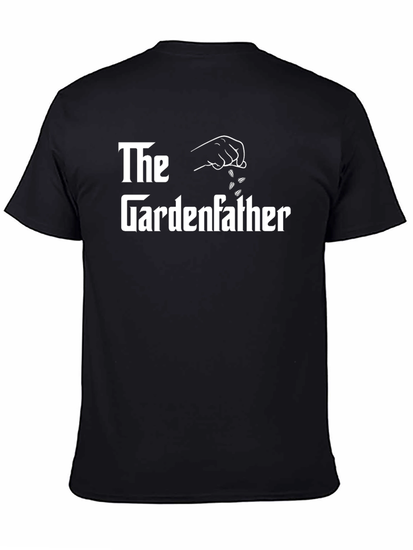 Black The Gardenfather T-Shirt view 4