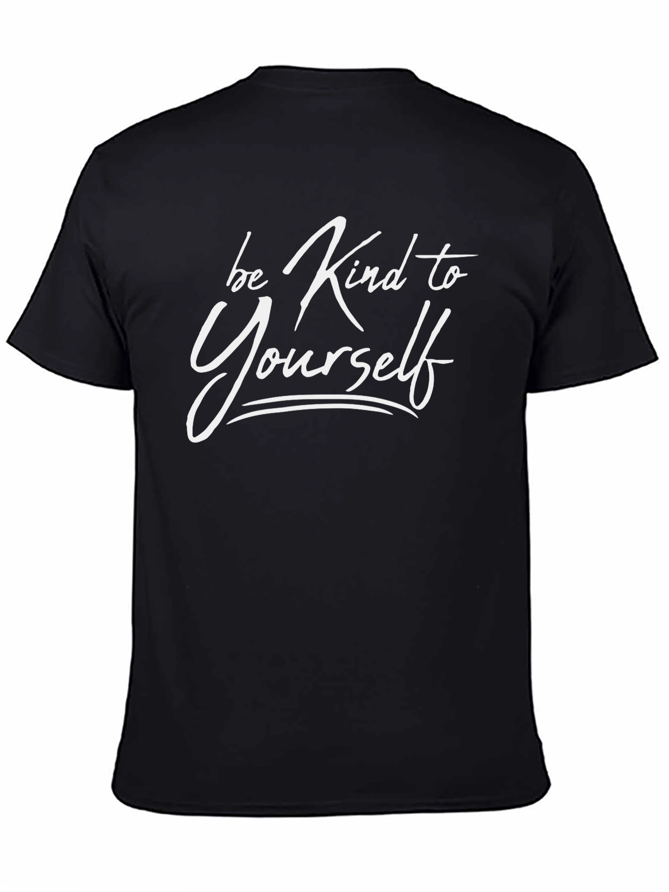 Black Be Kind To Yourself T-Shirt - Black view 4