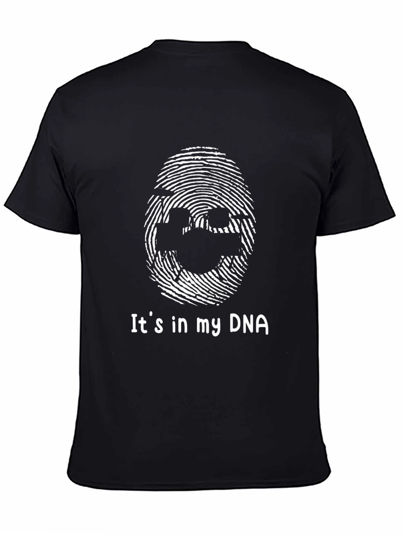 Black Gamer DNA Black Graphic Tee view 4