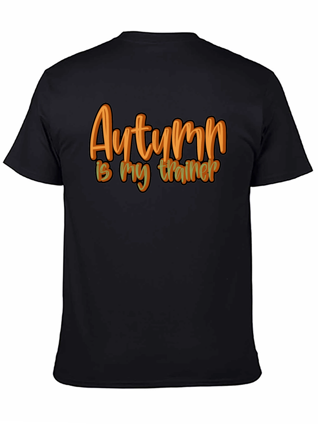 Black Autumn is my Trainer - Graphic T-Shirt view 4
