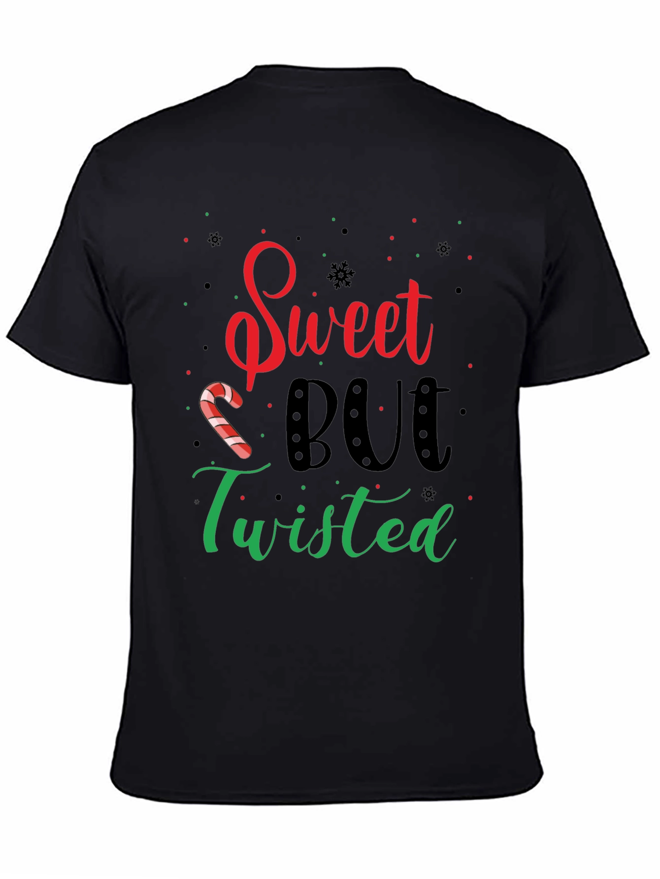 Black Sweet But Twisted Graphic Tee view 4