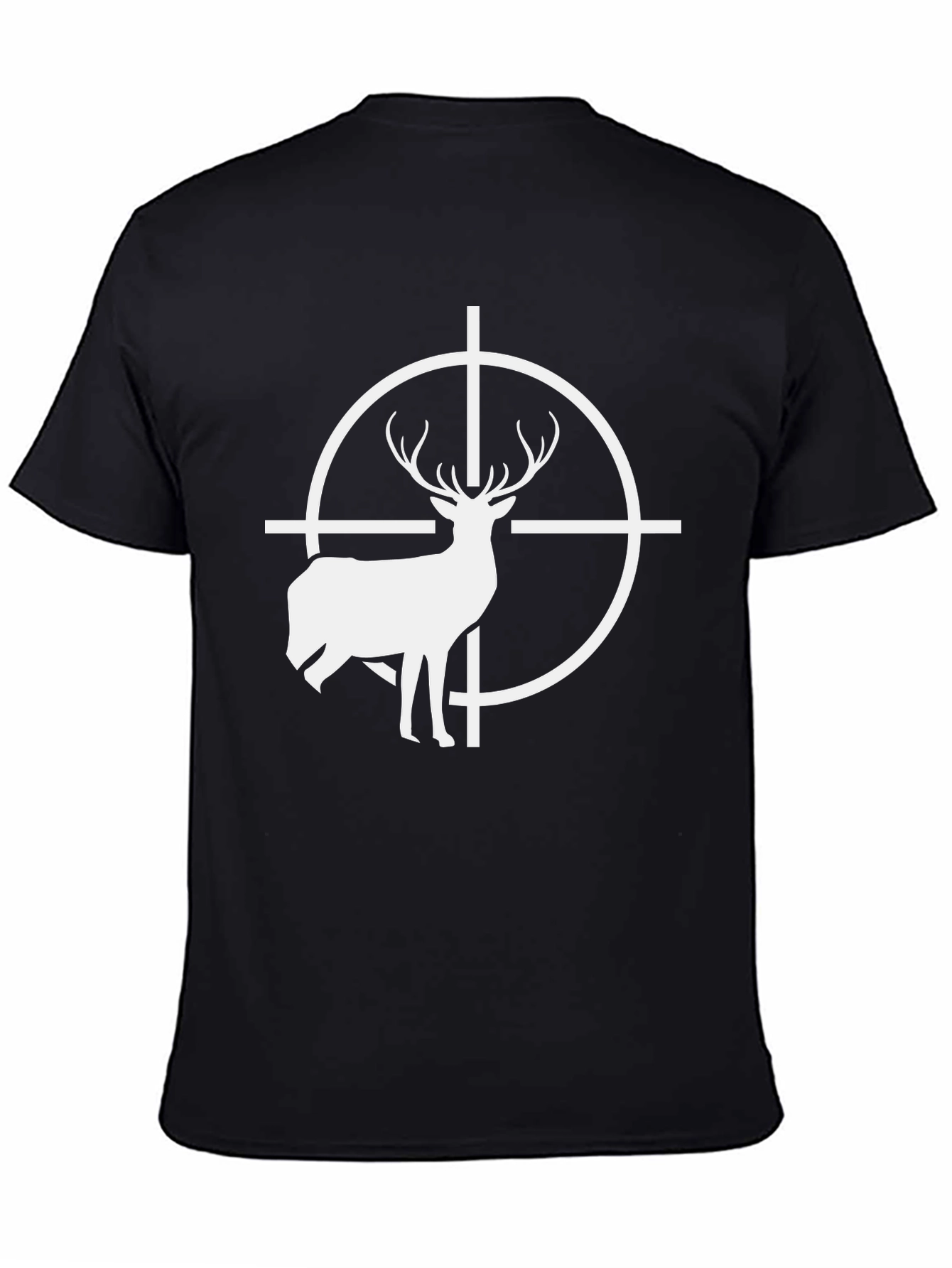 Black Deer Target Graphic Tee - Hunting Style view 4