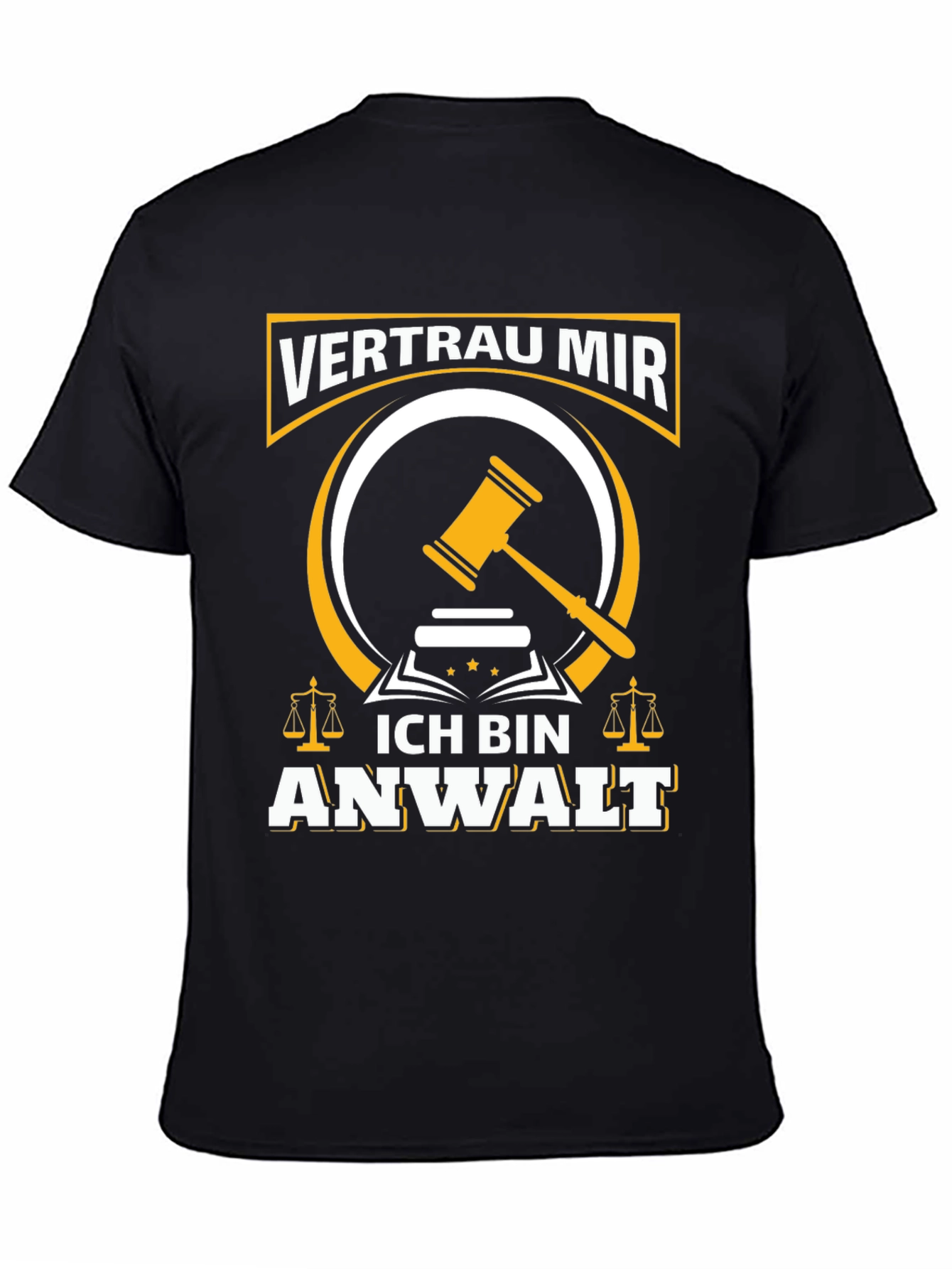 Vertrau Mir Ich Bin Anwalt T-Shirt Lawyer Justice - 4