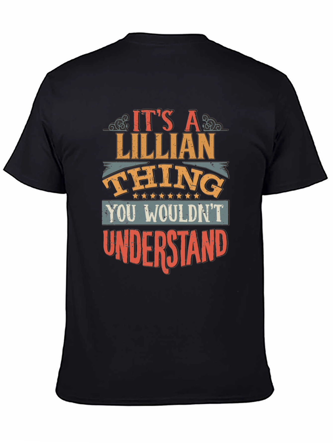 Black It's a Lillian Thing T-Shirt view 4