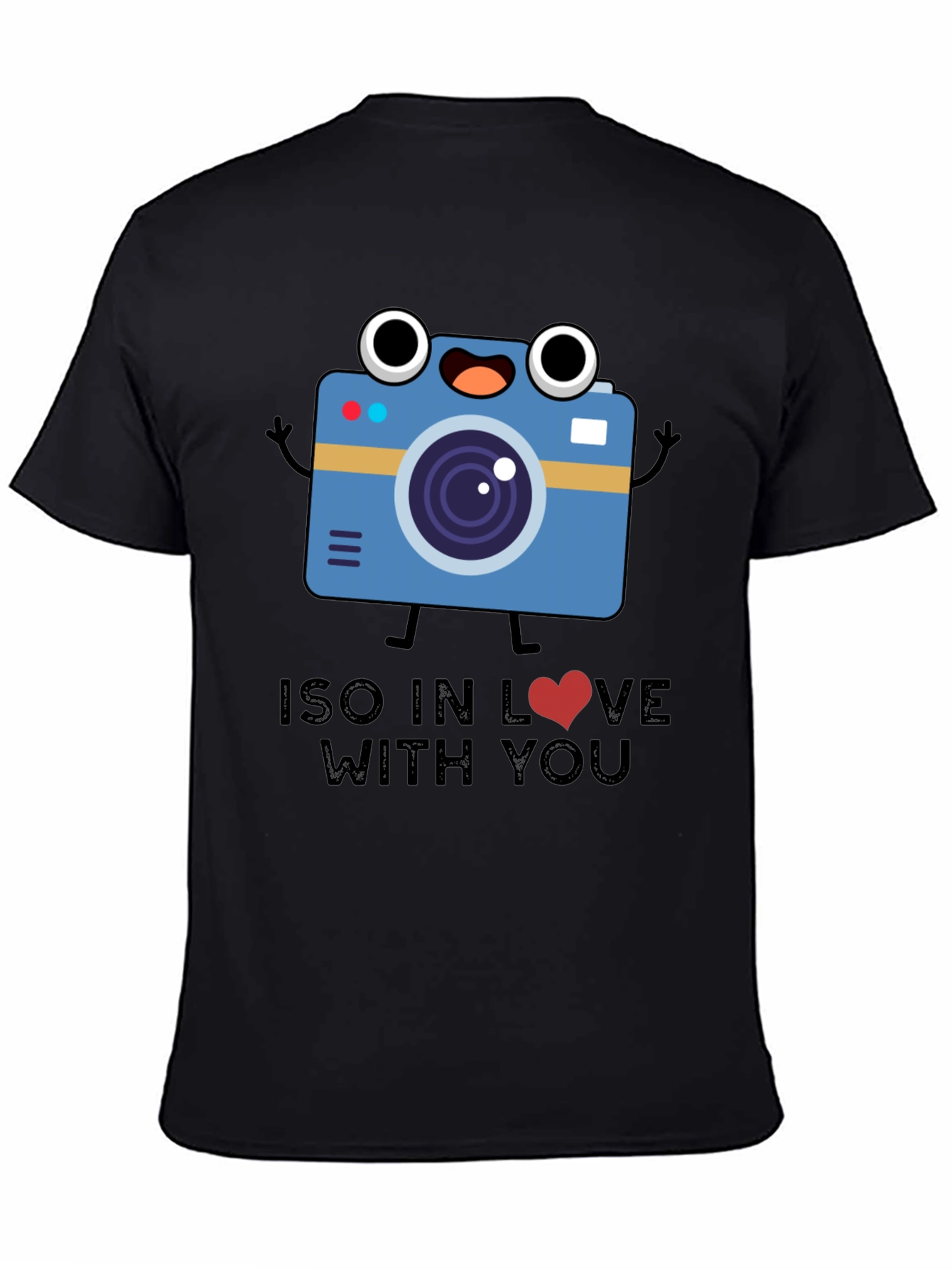 Cute Camera T-Shirt - ISO In Love With You - 4
