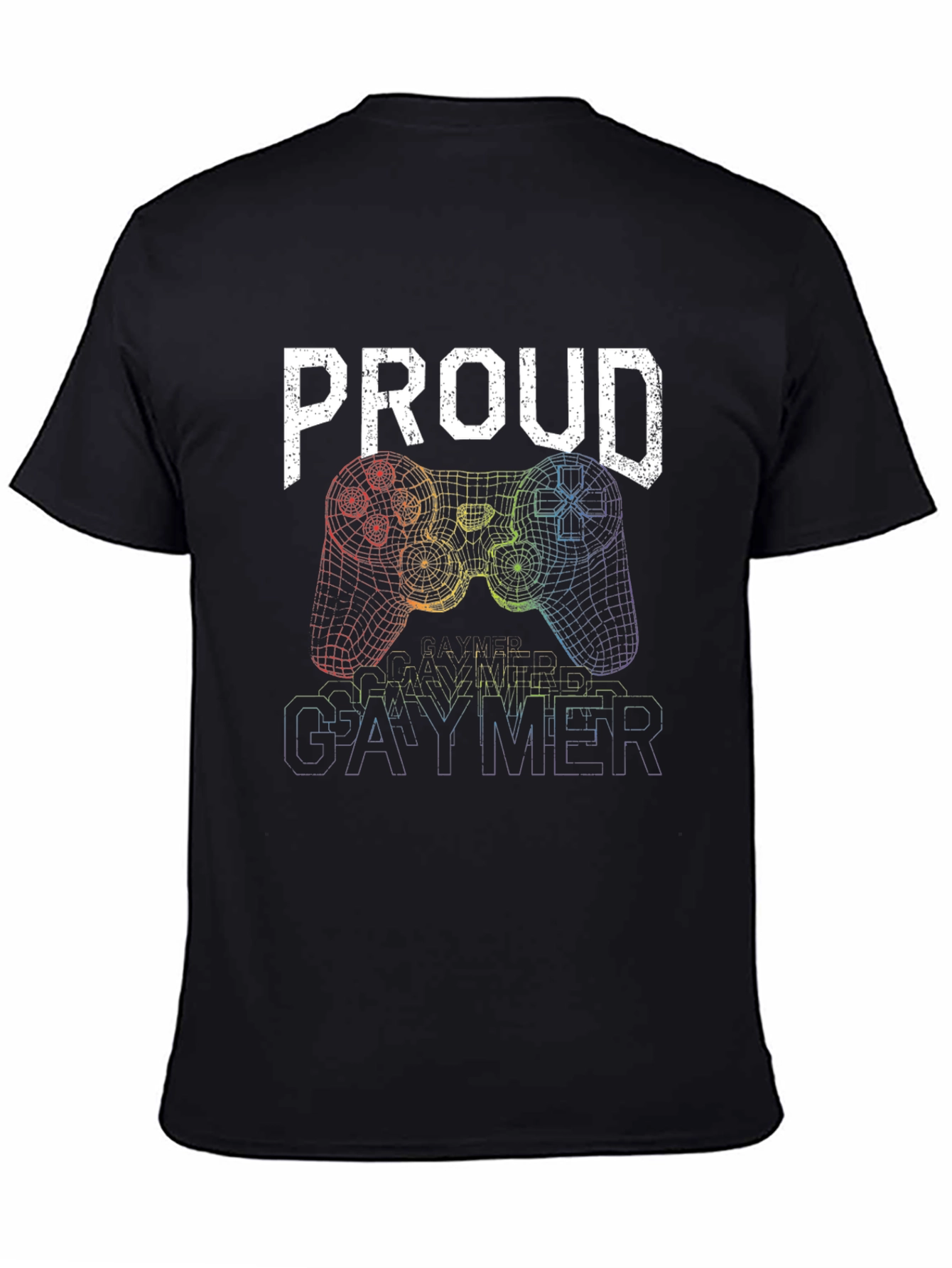 Proud Gaymer T-Shirt - LGBTQ+ Gamer Pride - 4