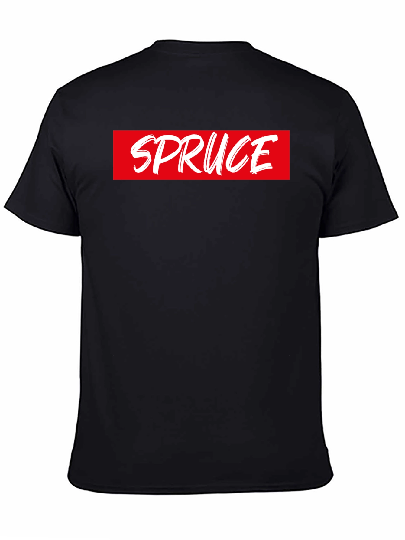 Black SPRUCE Graphic Tee - Black view 4