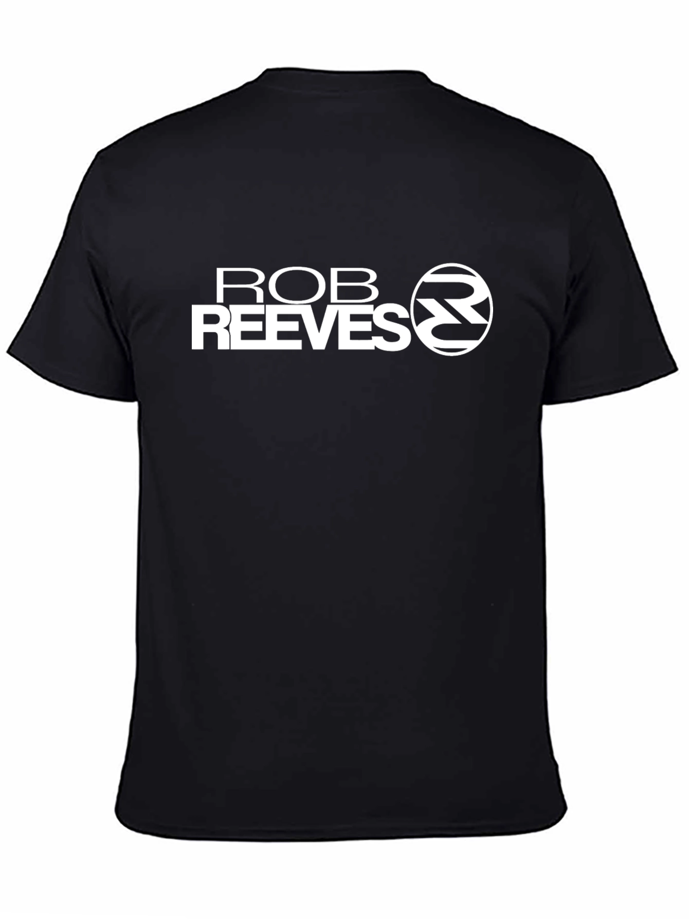 Black Rob Reeves Black Graphic Tee view 4