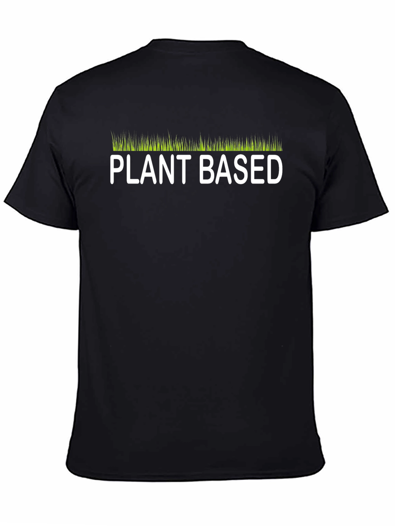 Black Plant Based T-Shirt - Vegan Apparel view 4