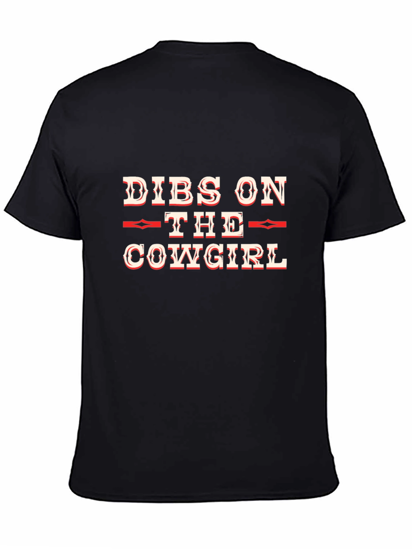 Black Dibs on the Cowgirl Black Graphic Tee view 4