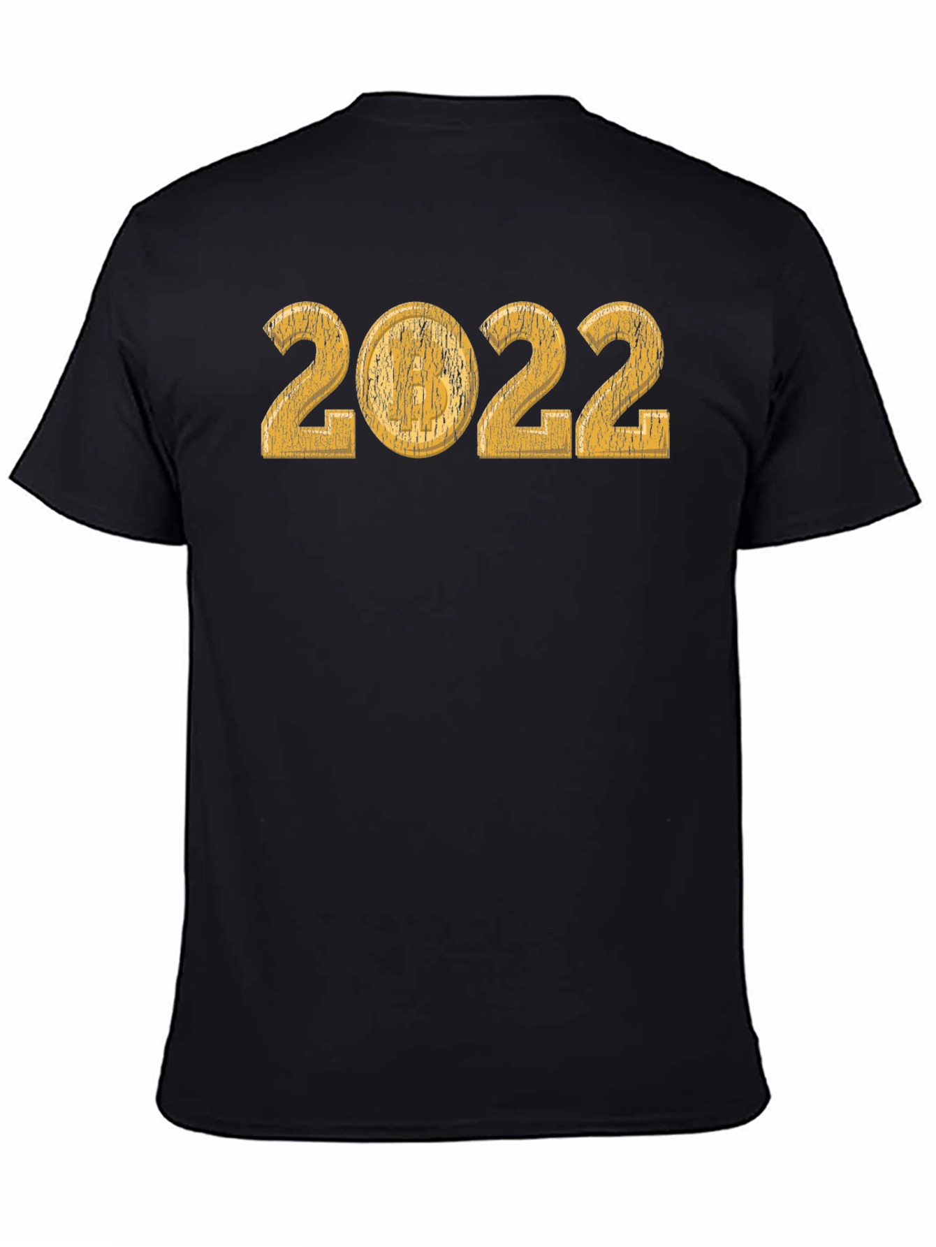 Black 2022 Graphic T-Shirt - Stylish Year Design view 4