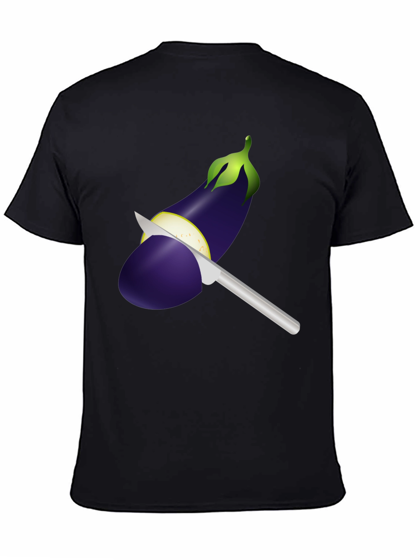 Eggplant Knife T-Shirt - 4