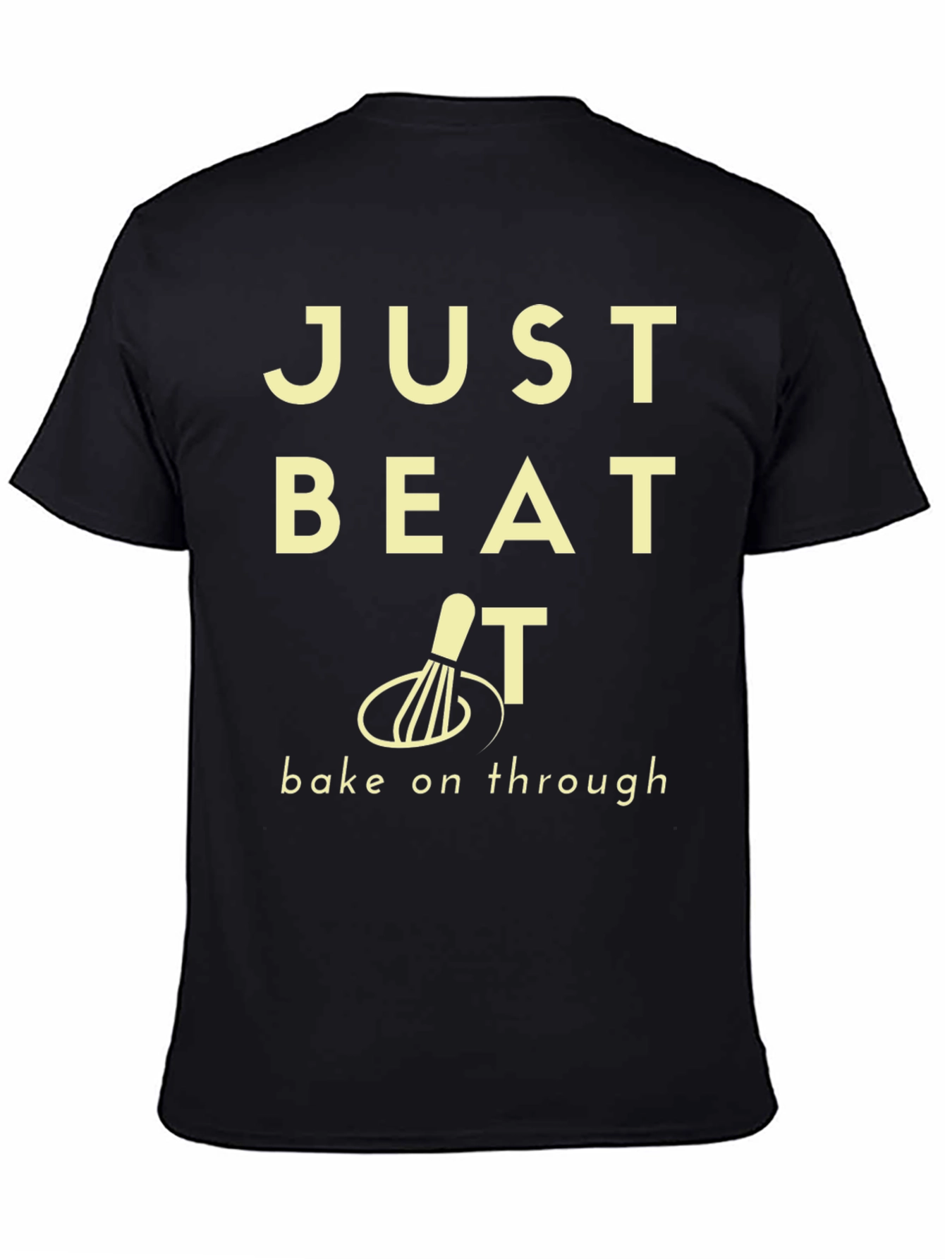 Black Just Beat It Graphic T-Shirt - Bake On Through view 4