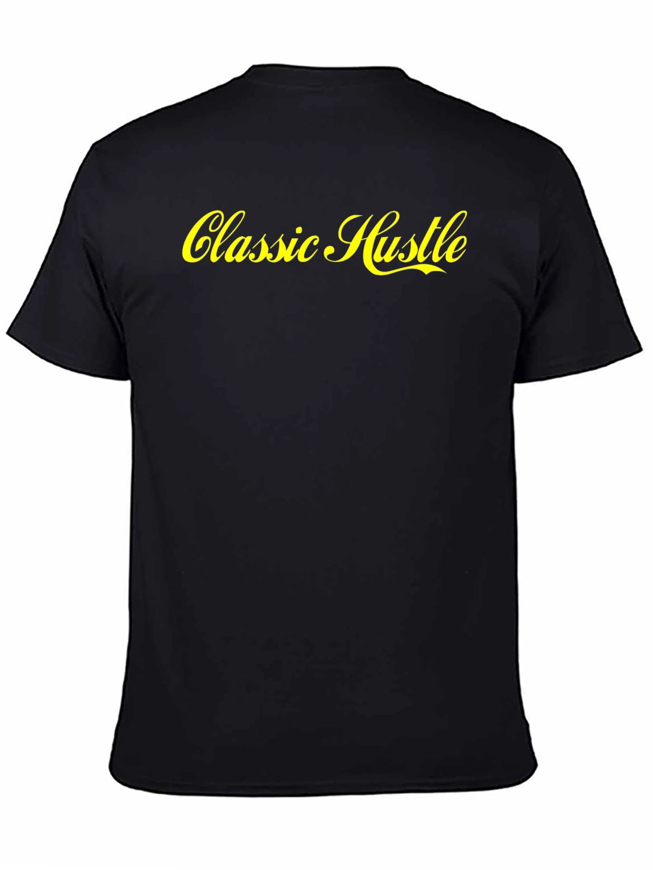 Classic Hustle Black Graphic Tee - 4