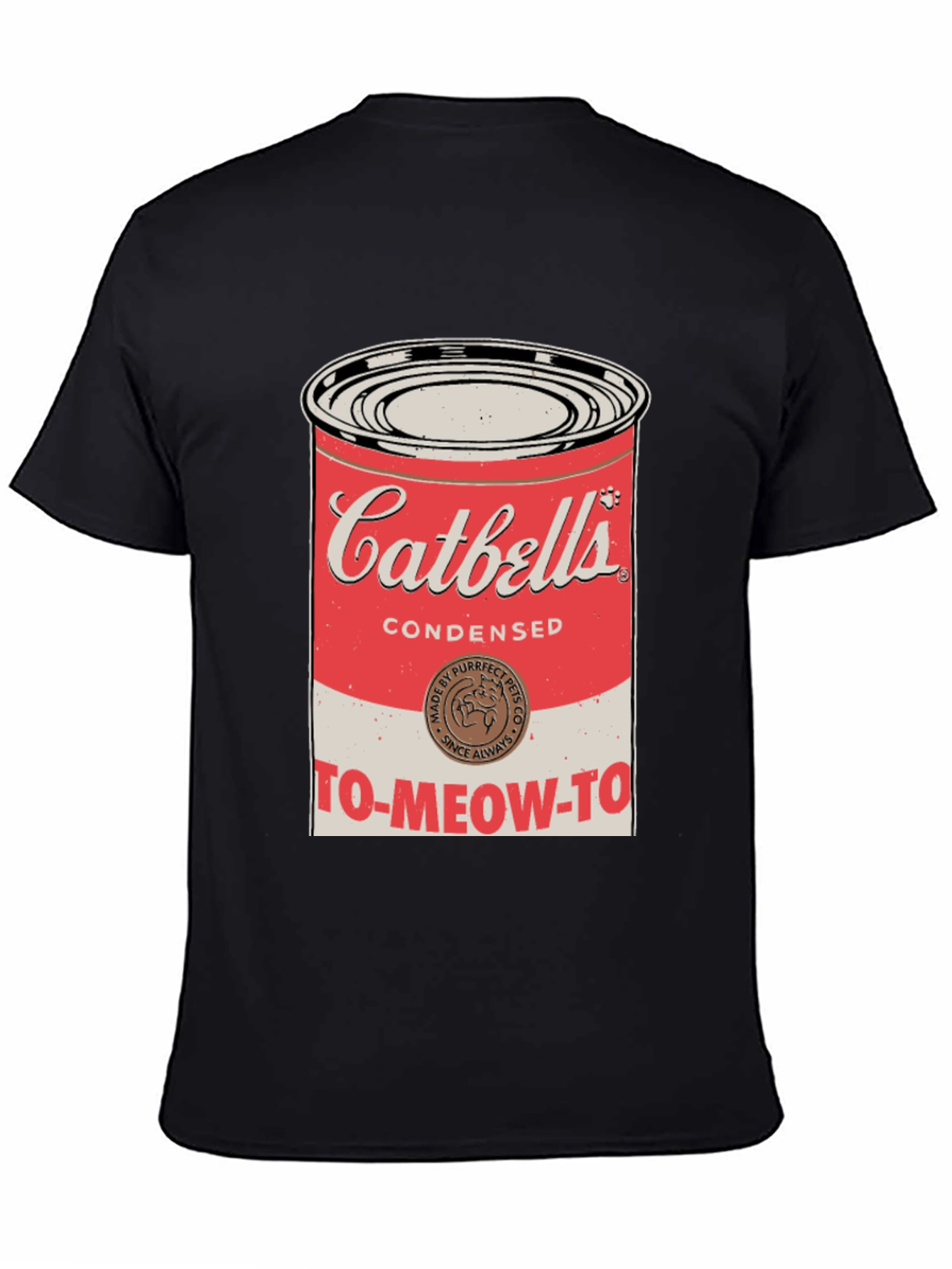 Black Catbells Condensed T-Shirt - To Meow To! view 4