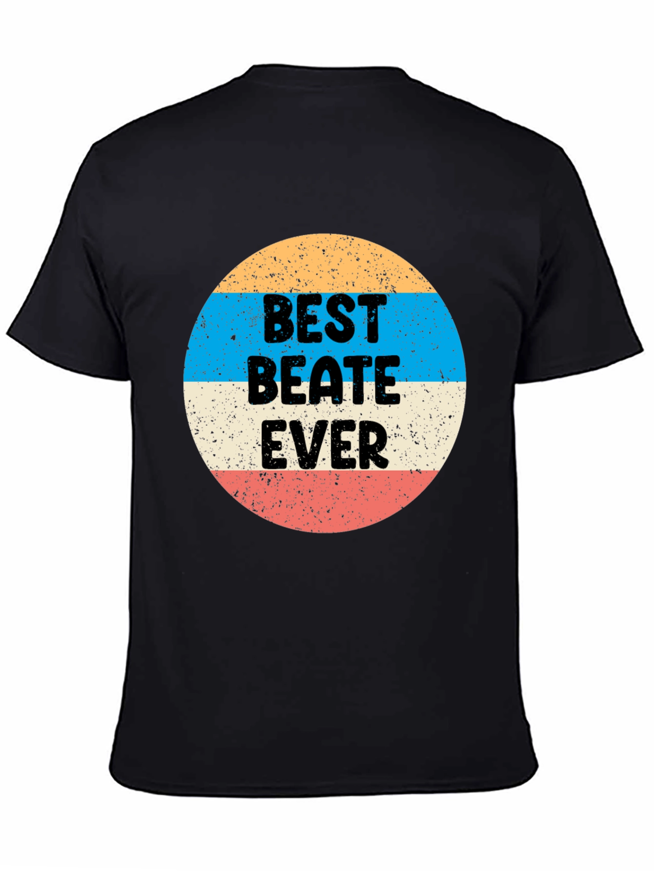 Black Best Beate Ever T-Shirt - Retro Style view 4
