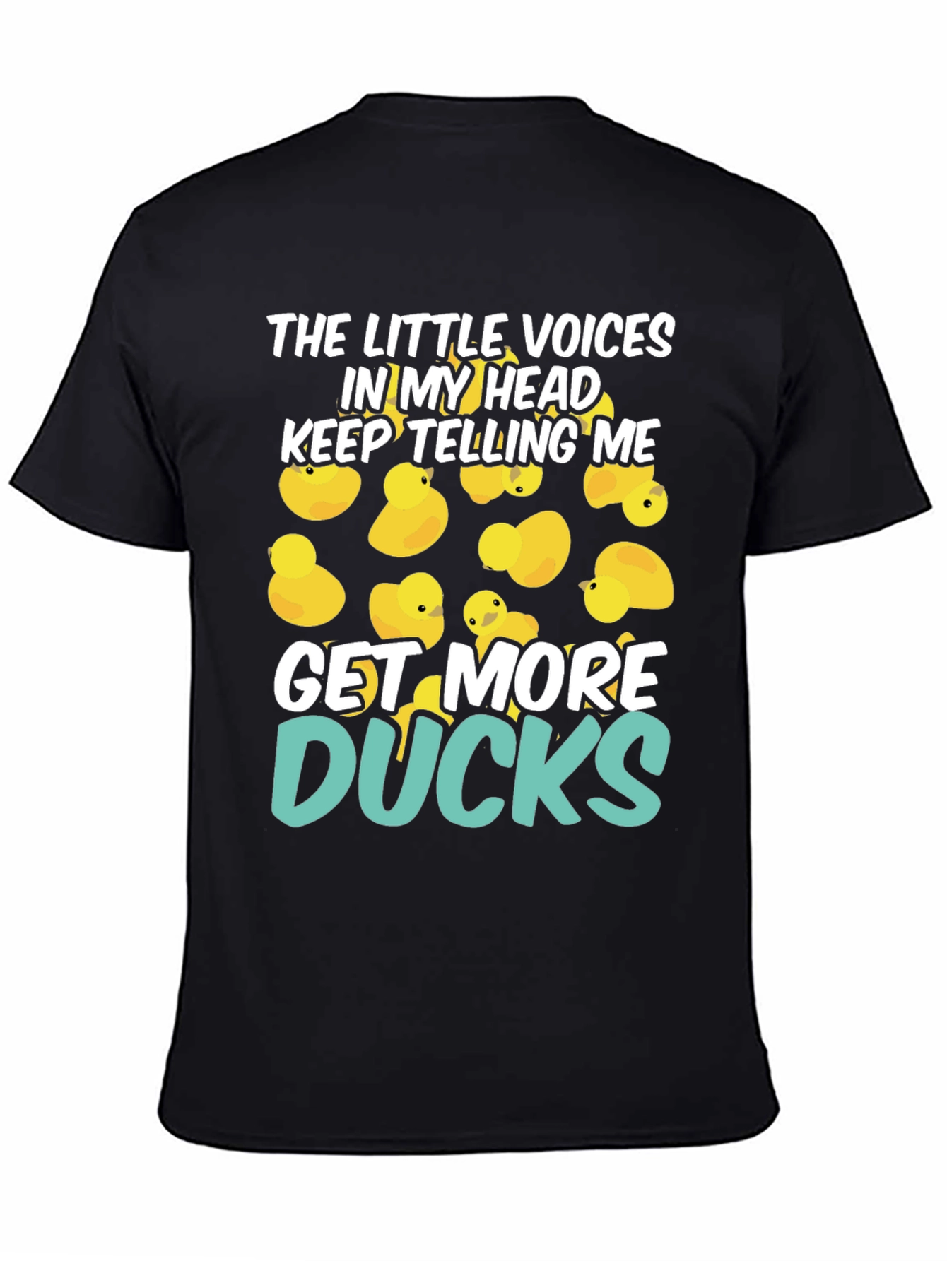 Black Get More Ducks T-Shirt view 4