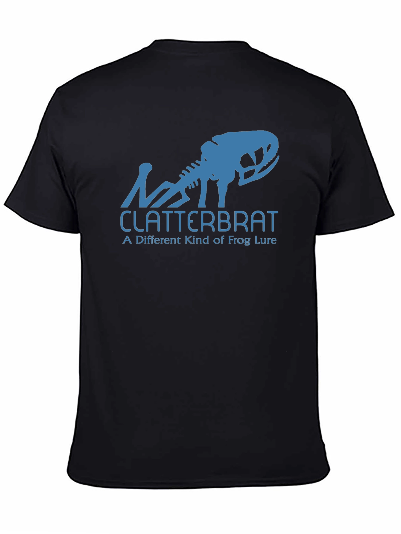 Black Clatterbrat Frog Lure Graphic Tee view 4