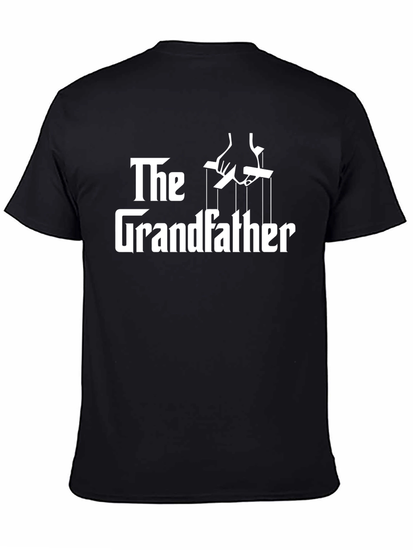 Black The Grandfather T-Shirt - Godfather Parody view 4