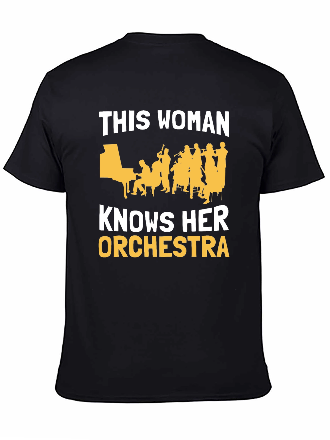 Black Orchestra Conductor T-Shirt view 4