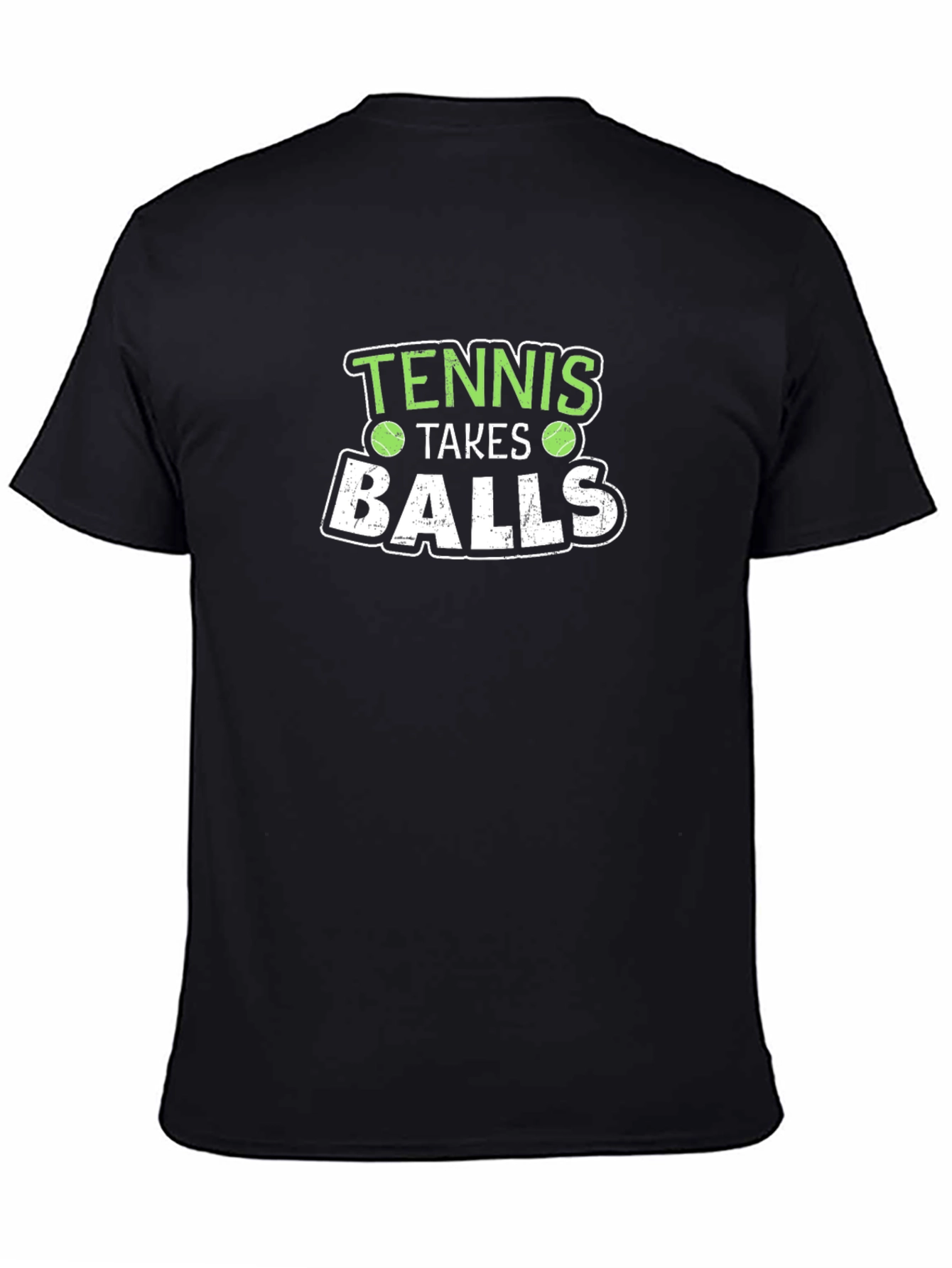 Tennis Takes Balls Graphic T-Shirt - 4