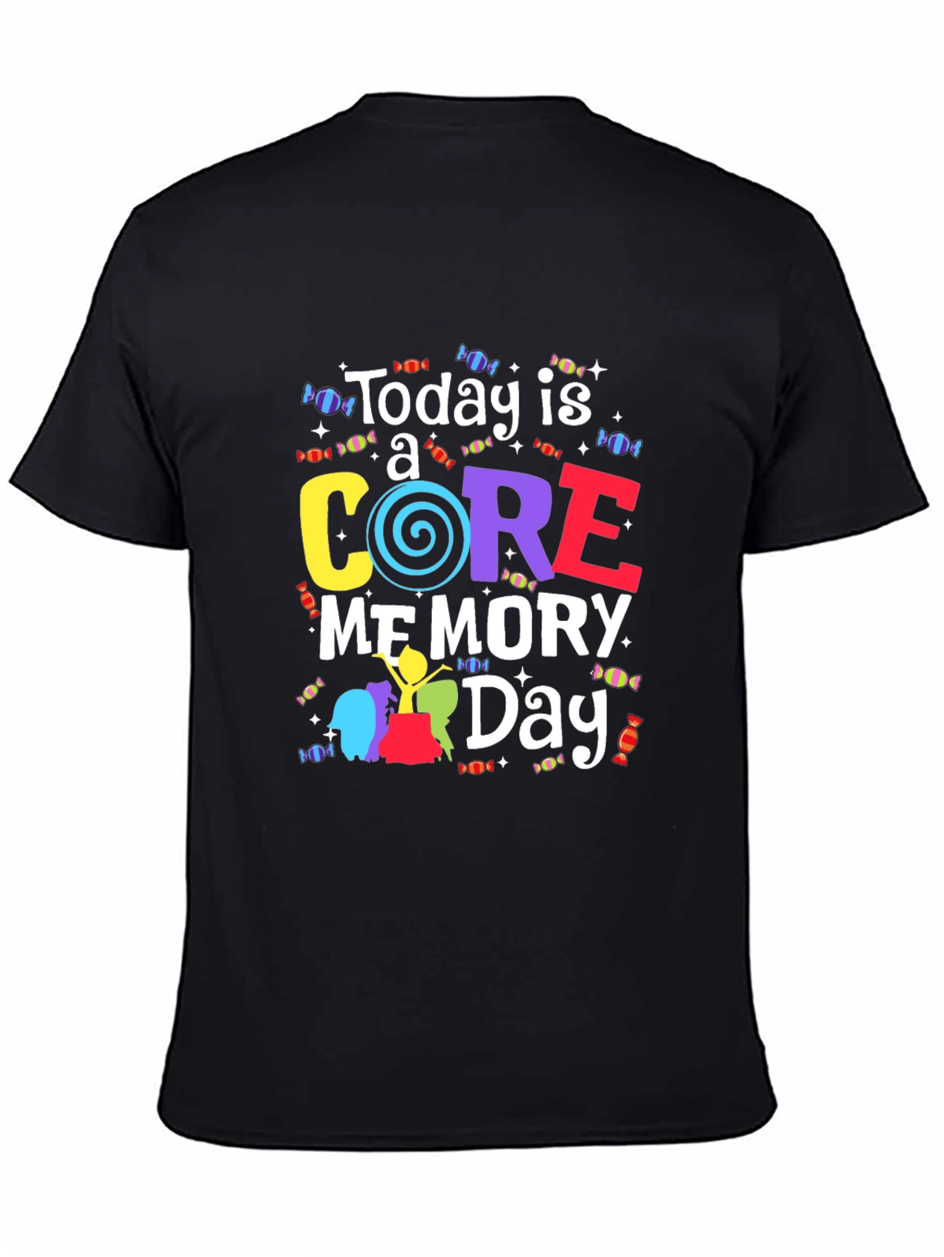 Black Today is a Core Memory Day T-Shirt view 4