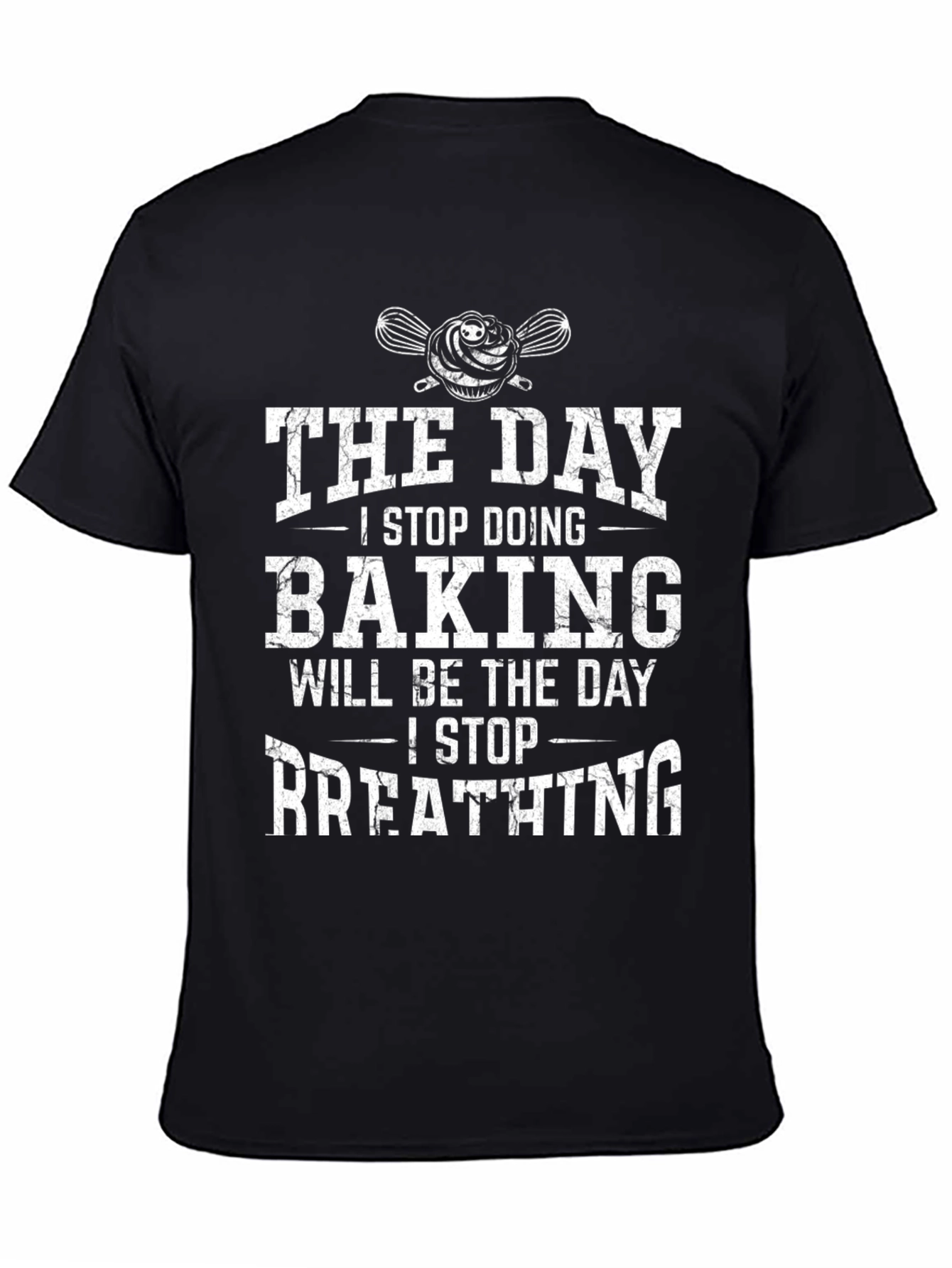 Black Baking Obsessed T-Shirt view 4