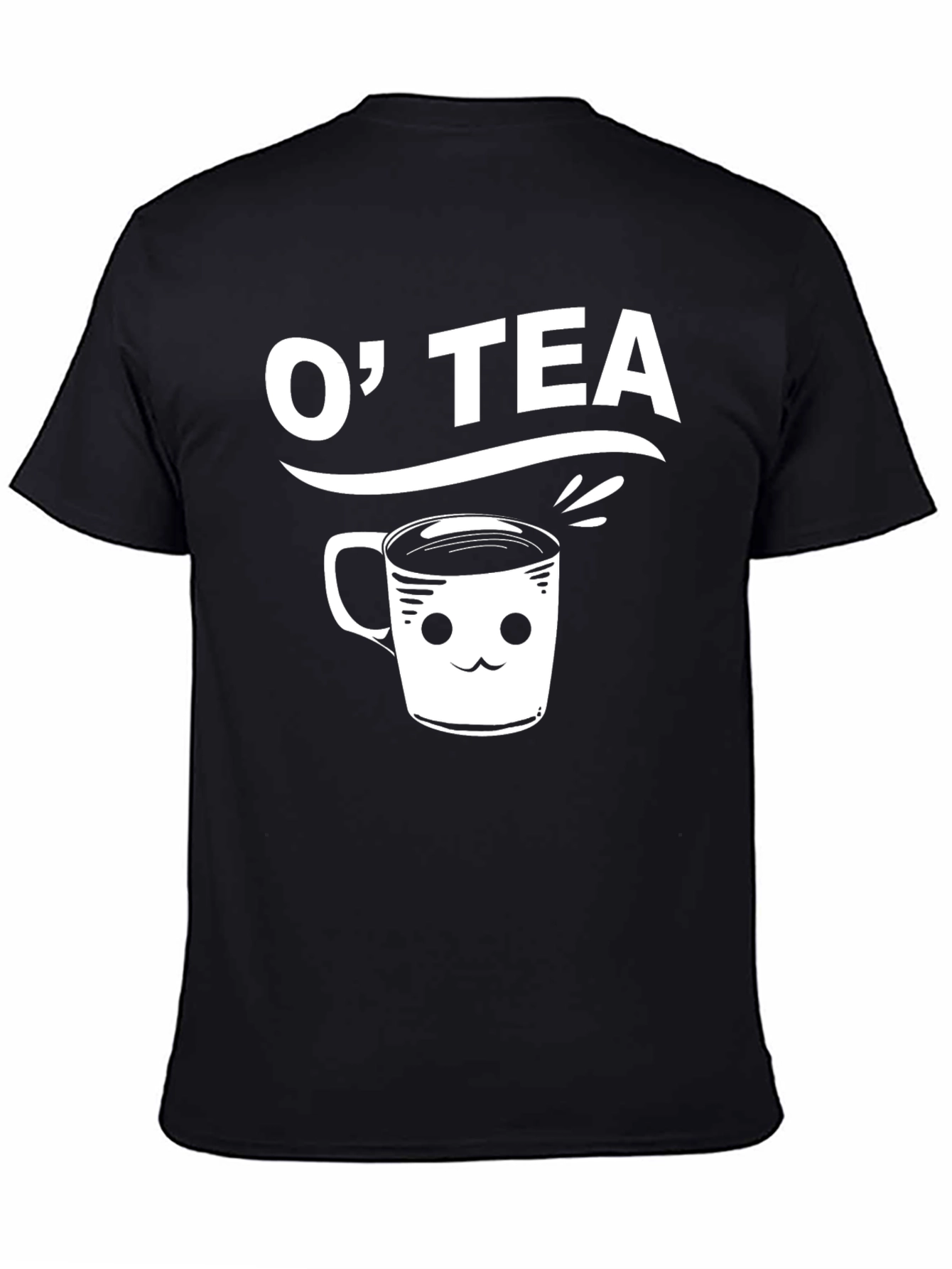 Black O' Tea Funny Graphic Tee view 4