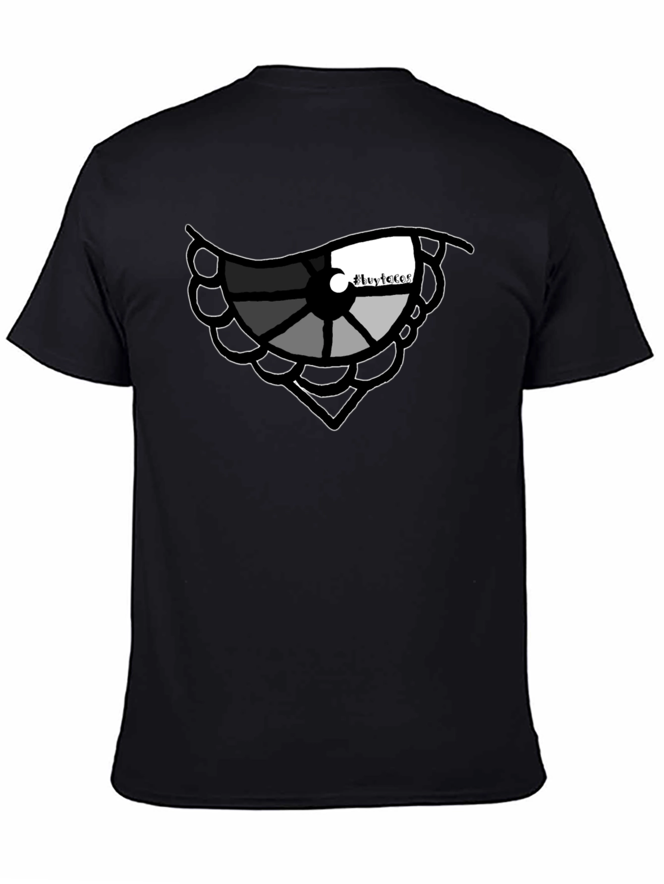 Black Eye See You Graphic T-Shirt - Black view 4