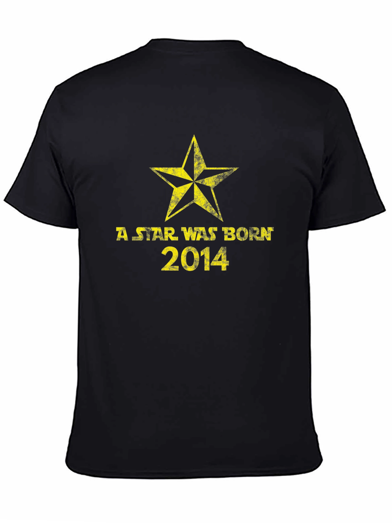 Black A Star Was Born 2014 T-Shirt view 4
