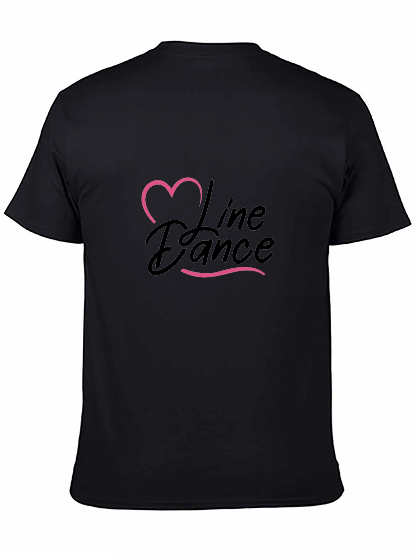 Line Dance Heart Graphic T-Shirt - 4