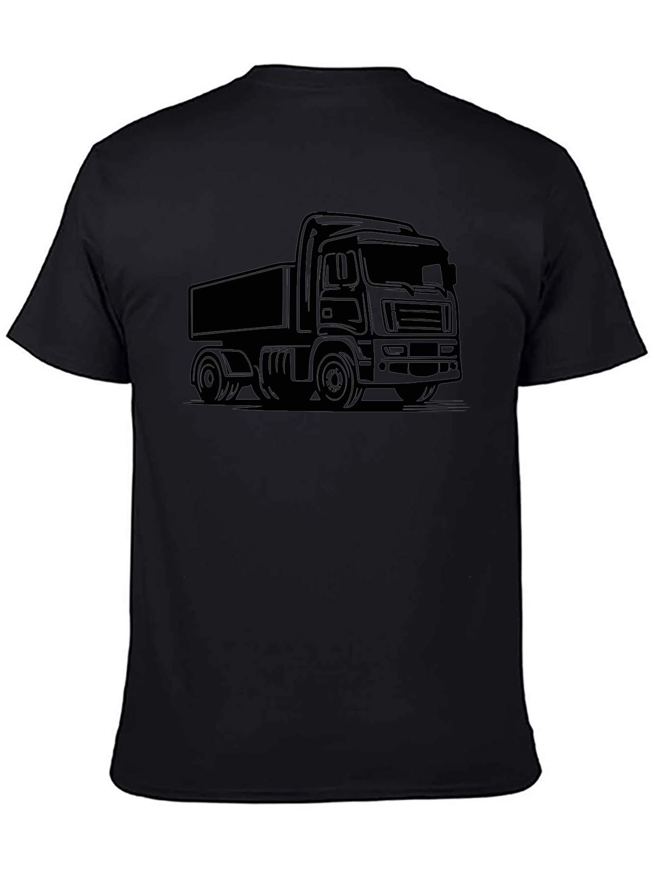 Black Truck Graphic T-Shirt view 4