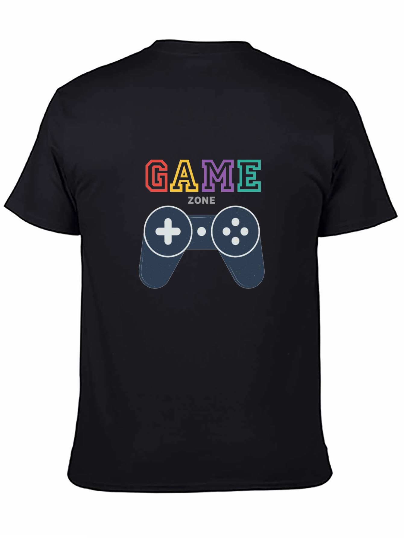 Black Game Zone Graphic Tee view 4