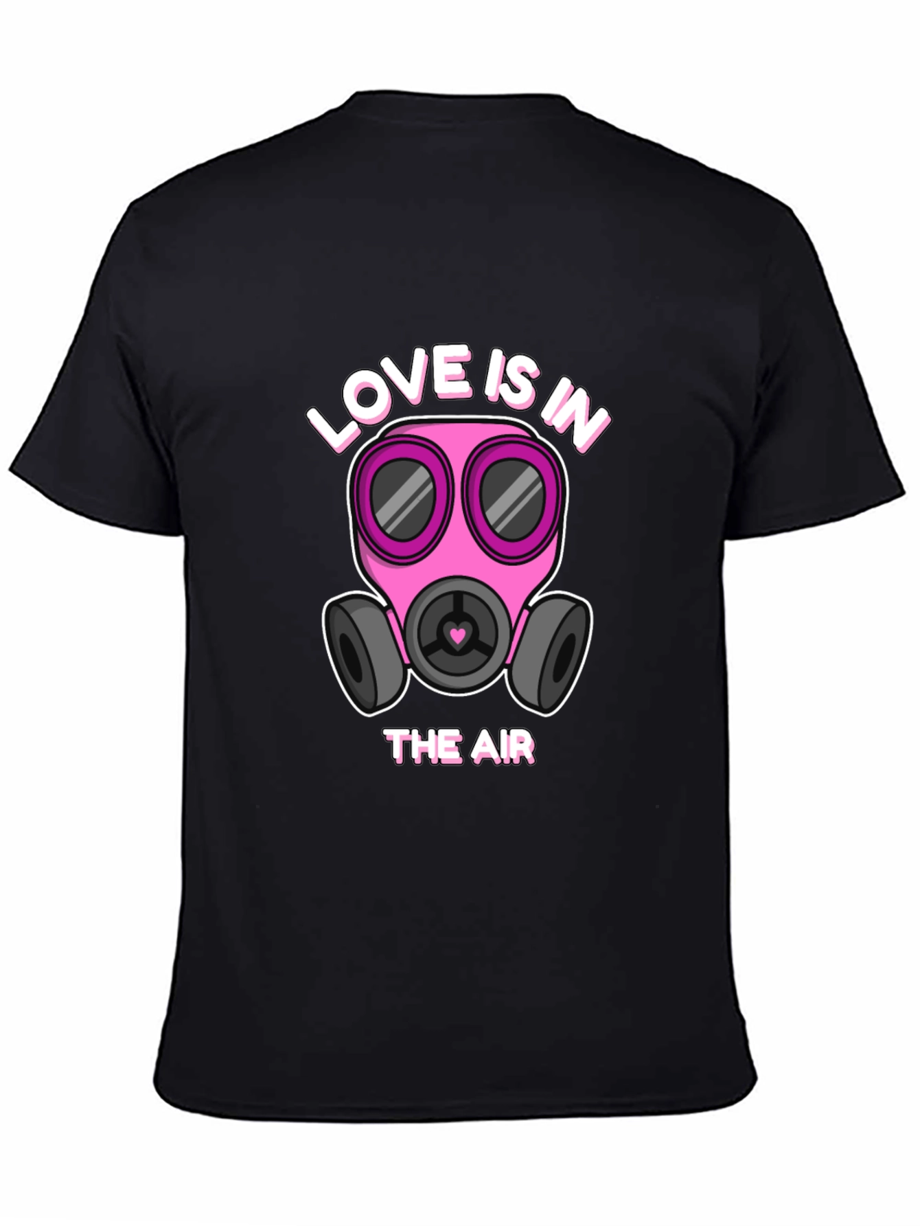 Black Love is in the Air Graphic T-Shirt view 4