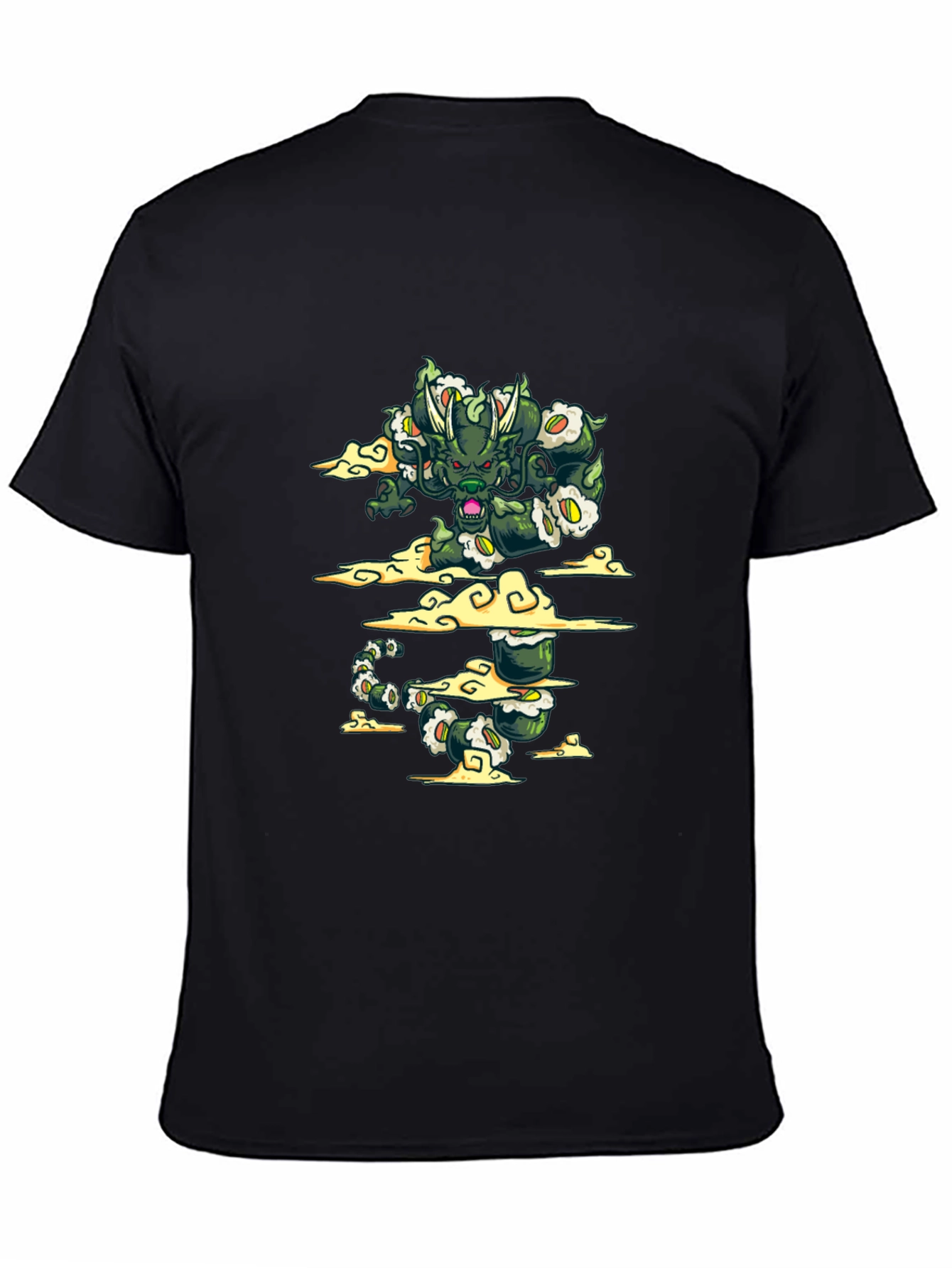 Sushi Dragon Graphic Tee - Stylish & Unique! - 4