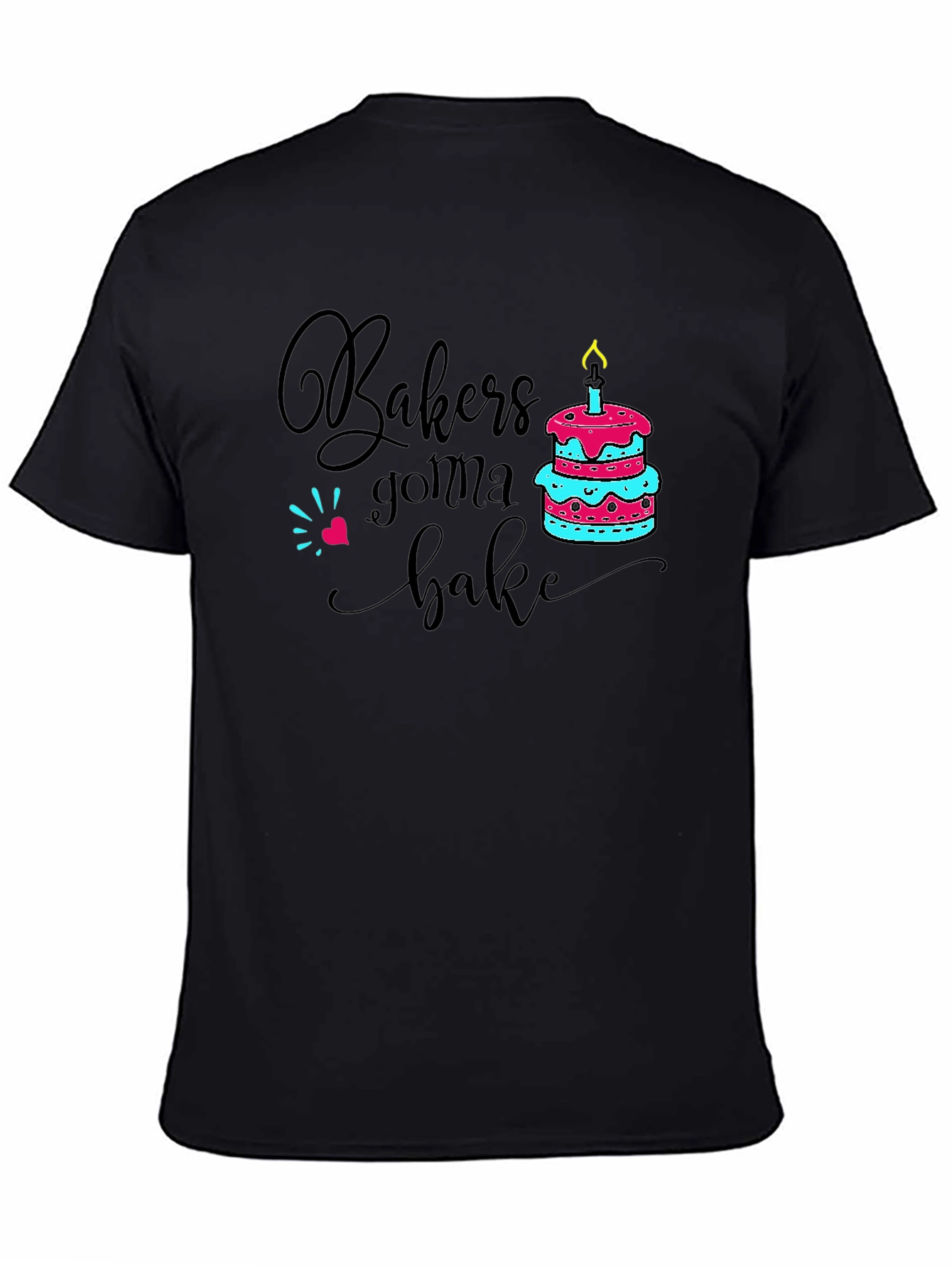 Bakers Gonna Bake T-Shirt: Fun Baking Tee for Dessert Lovers - 4