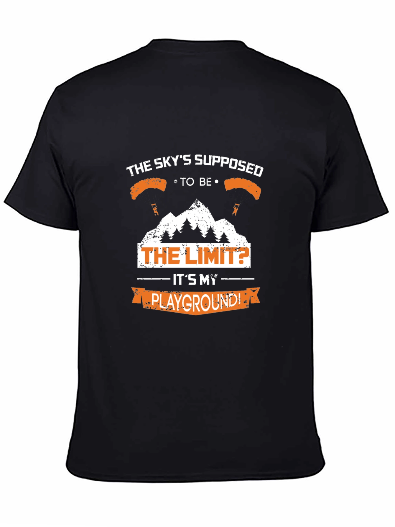 Black Sky's the Limit Graphic T-Shirt view 4
